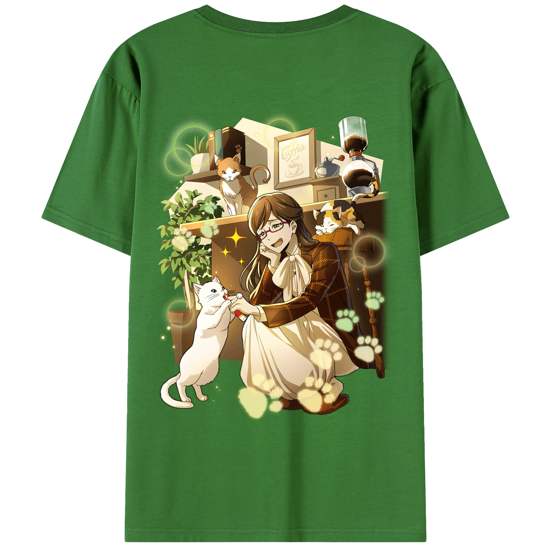 （画像用） 文豪ストレイドッグス Bungo Stray Dogs レディース半袖Tシャツ(バックプリント)